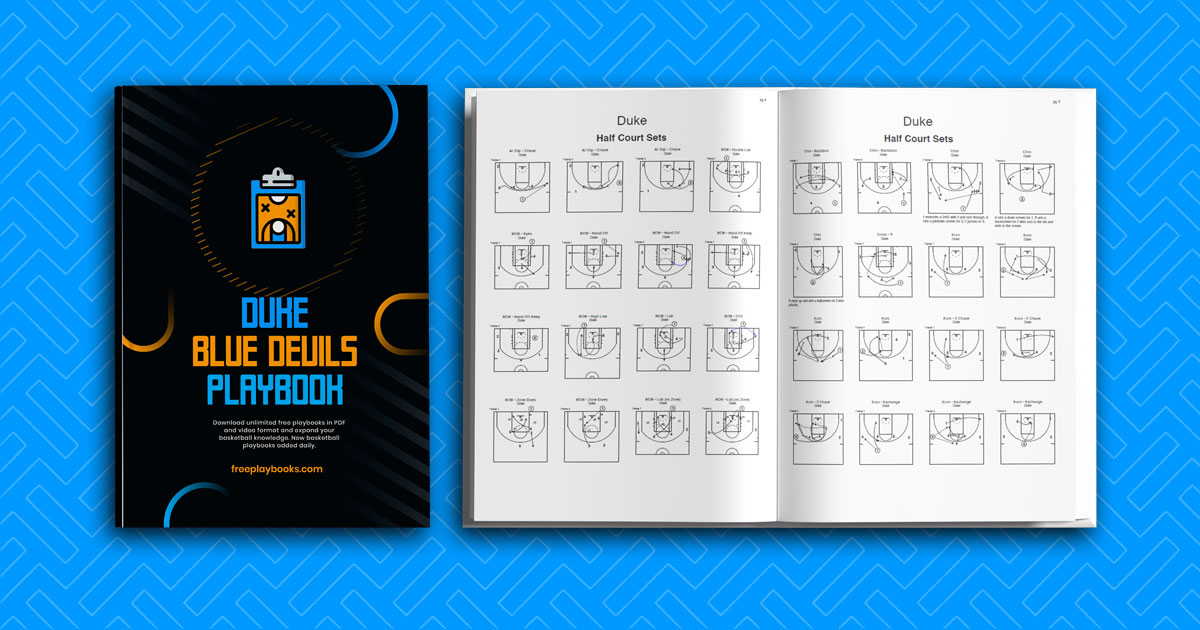 Duke Basedball Script Duke Blue Devils Playbook - Free Playbooks